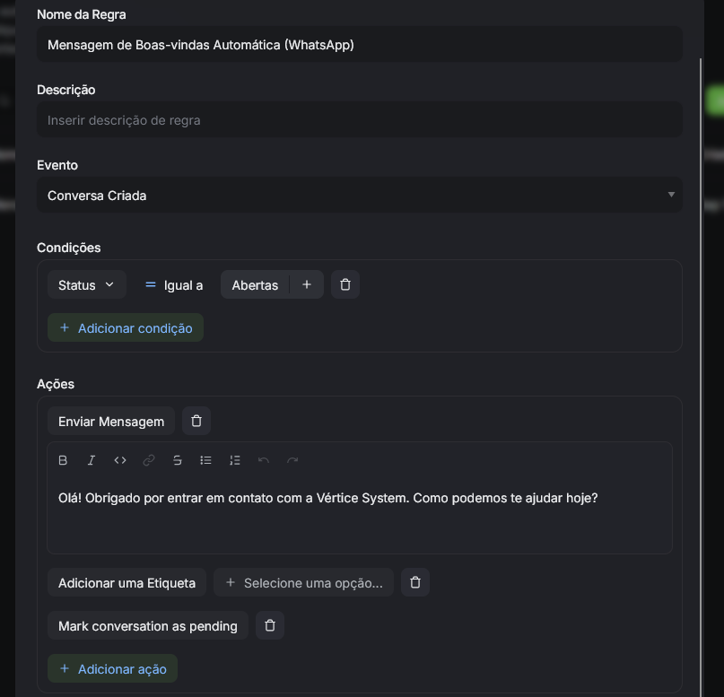 Automações